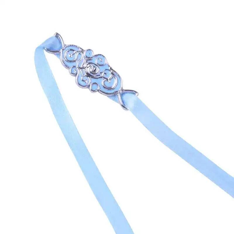 Cosplay Anime Women - 1 個悪魔栽培の団長 Lan Wangji ヘアアクセサリーヘッドバンドコスプレ小道具の装飾男性少年クリスマスギフト