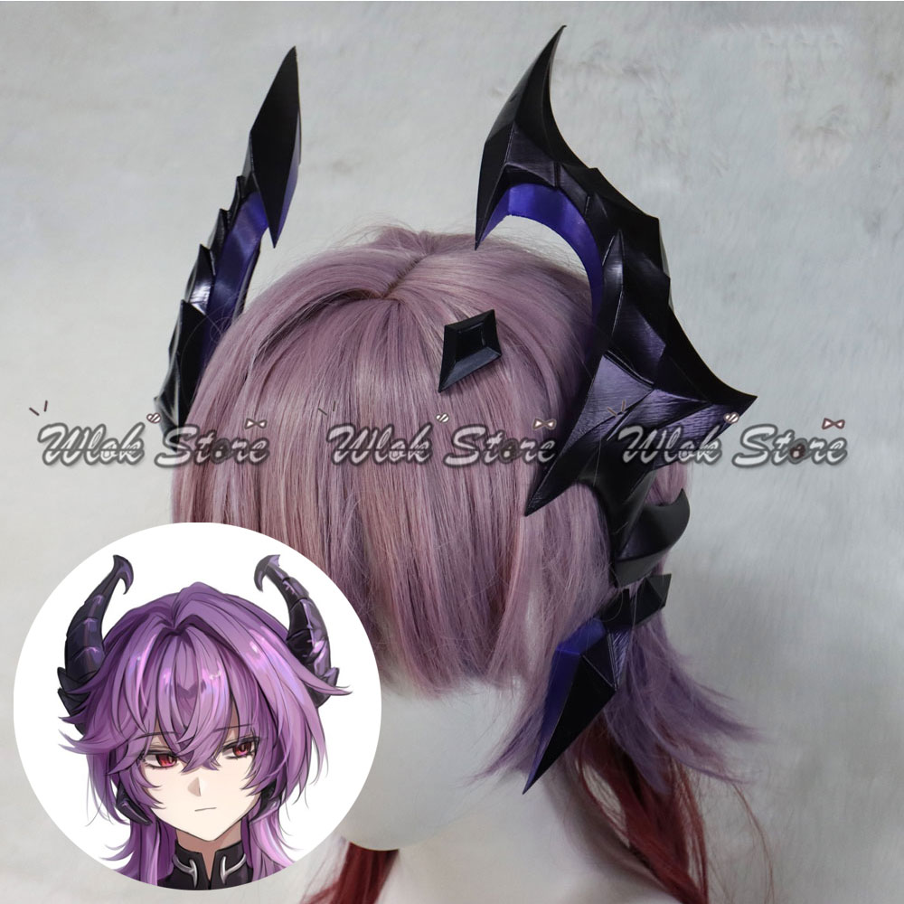 Cosplay Anime Women - アニメゲーム原神インパクトデュリンコスプレ帽子 PLA 角小道具男性女性ハロウィンパーティーカーニバルロールプレイアクセサリー