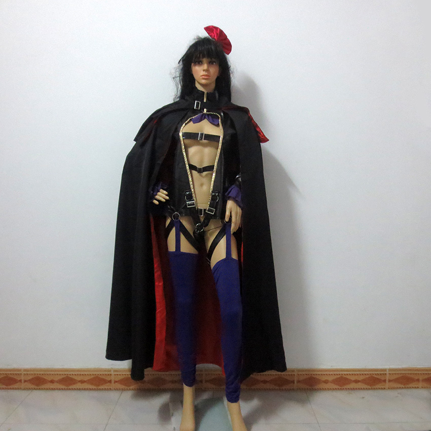 Anime Cosplay Nome - マクロスフロンティアシェリルノーム黒ウサギクリスマスパーティーハロウィン制服衣装コスプレ衣装任意のサイズをカスタマイズ