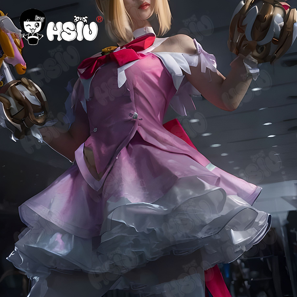 Anime Cosplay For Girls - ジュノ コスプレ衣装 ウィッグ HSIU ブロンド ピーチピンク