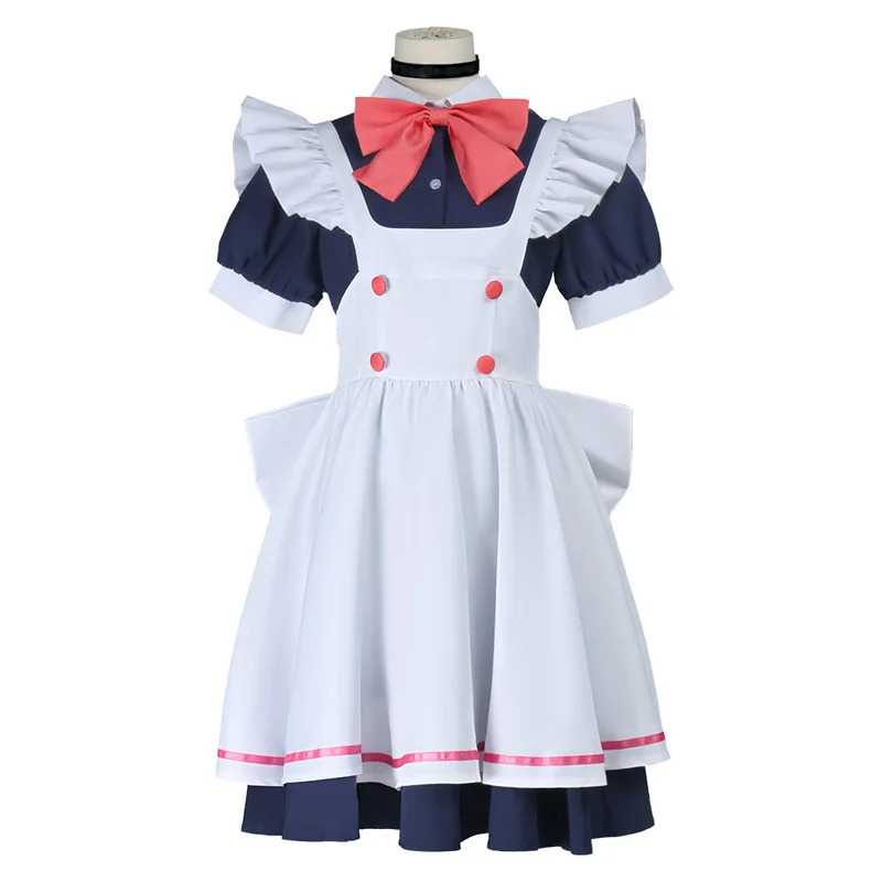 Anime Cosplay For Girls - アニメ 愛瀬桃 コスプレ衣装 ダンダンダン ドレス ウィッグ