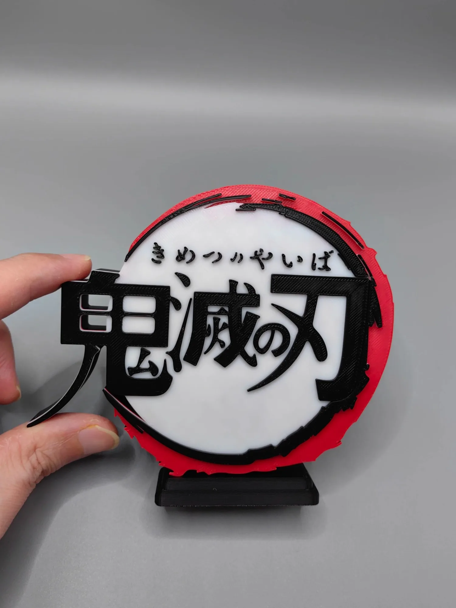 アニメ鬼滅の刃3Dロゴタイトルモデルドールネームプレート 鬼 - Anime Cosplay Title のレビューと価格