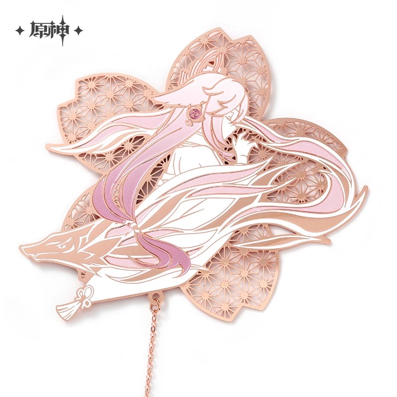 ゲーム原神インパクト公式正規品八重巫女テーマアクセサリーブッ - Cosplay Anime Yae Miko のレビューと価格