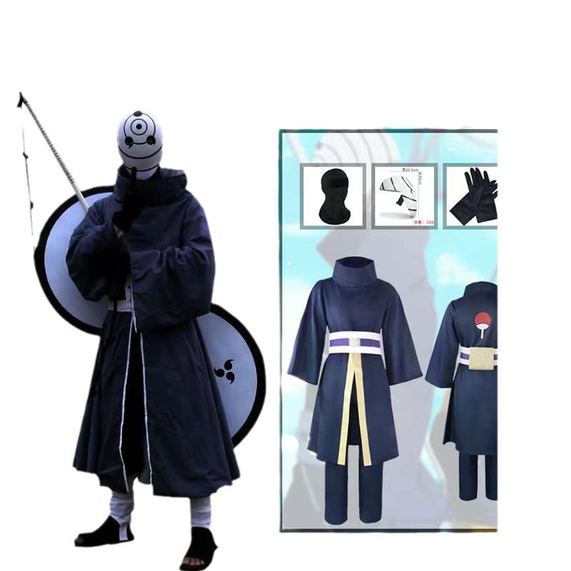 アニメうちはオビトコスプレ衣装ハロウィンコスチューム女性男性 - Anime Cosplay Ninja のレビューと価格