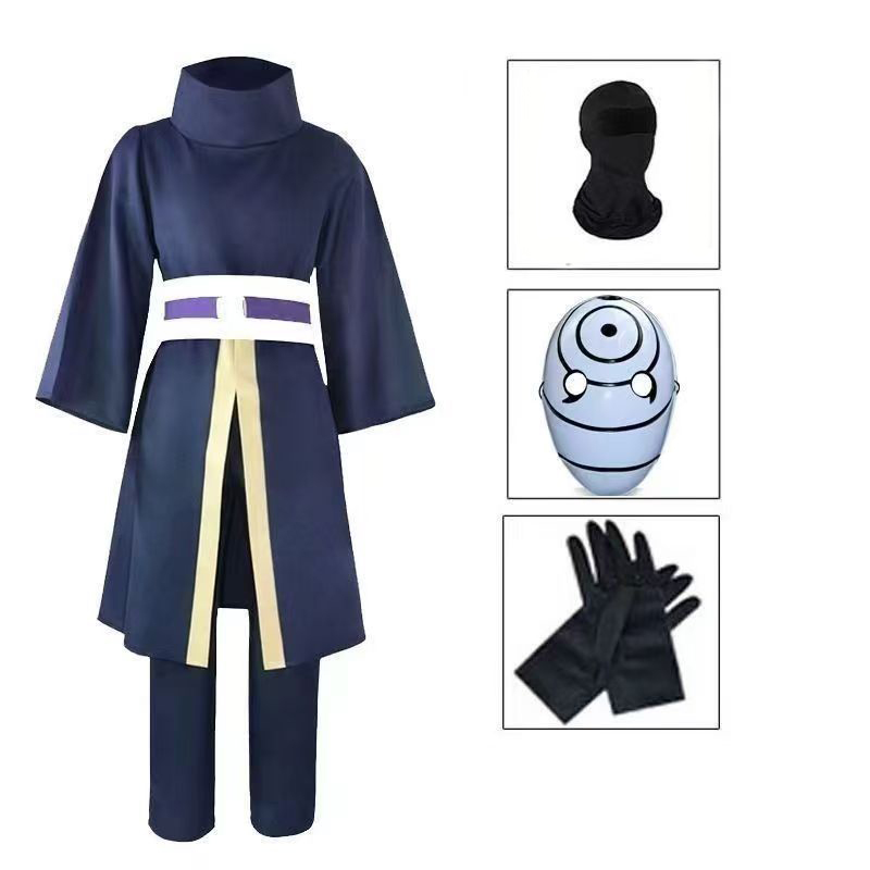 アニメうちはオビトコスプレ衣装ハロウィンコスチューム女性男性 - Anime Cosplay Ninja のレビューと価格