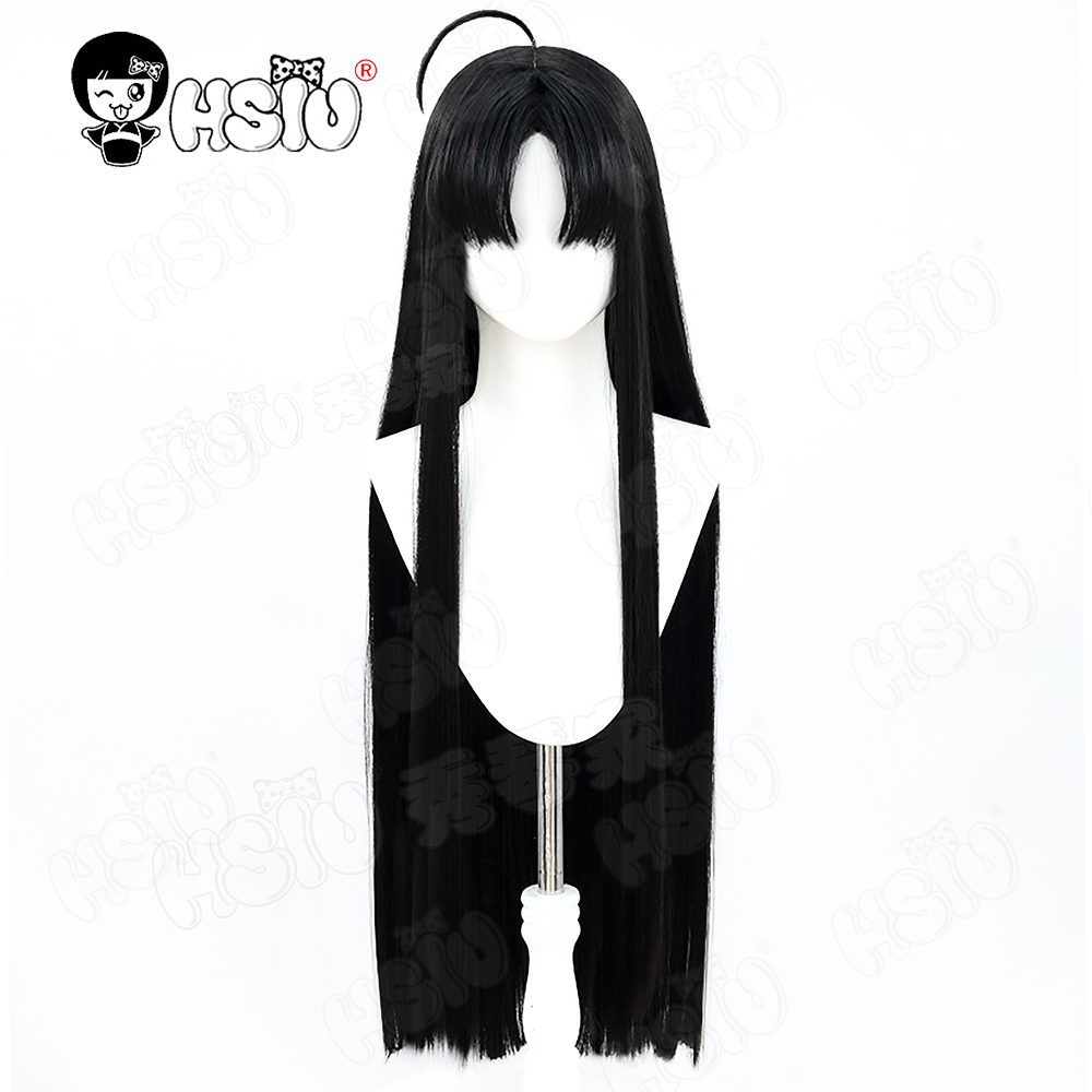阿波スバル コスプレウィッグ HSIU 80CM ブラックロ - Anime Cosplay Girl With Black Hair のレビューと価格
