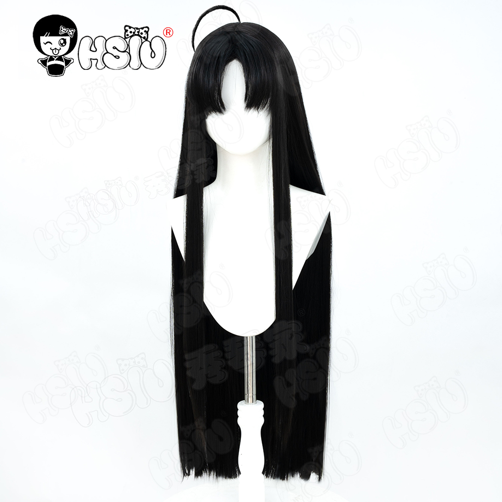 阿波スバル コスプレウィッグ HSIU 80CM ブラックロ - Anime Cosplay Girl With Black Hair のレビューと価格