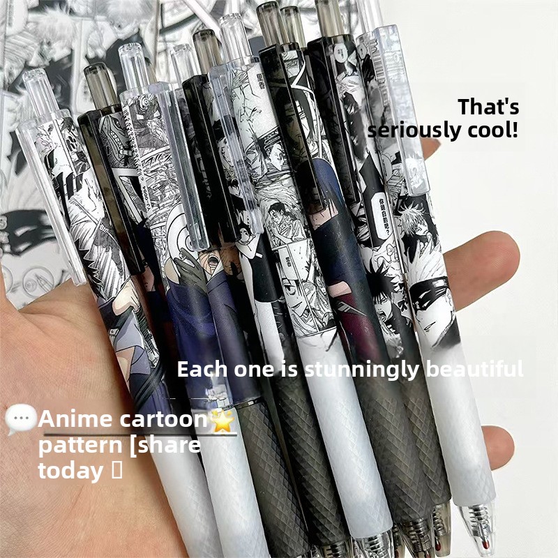 アニメナルトゲルペン可愛い漫画キャラクタープリント速乾性イン - Anime Cosplay Ai のレビューと価格