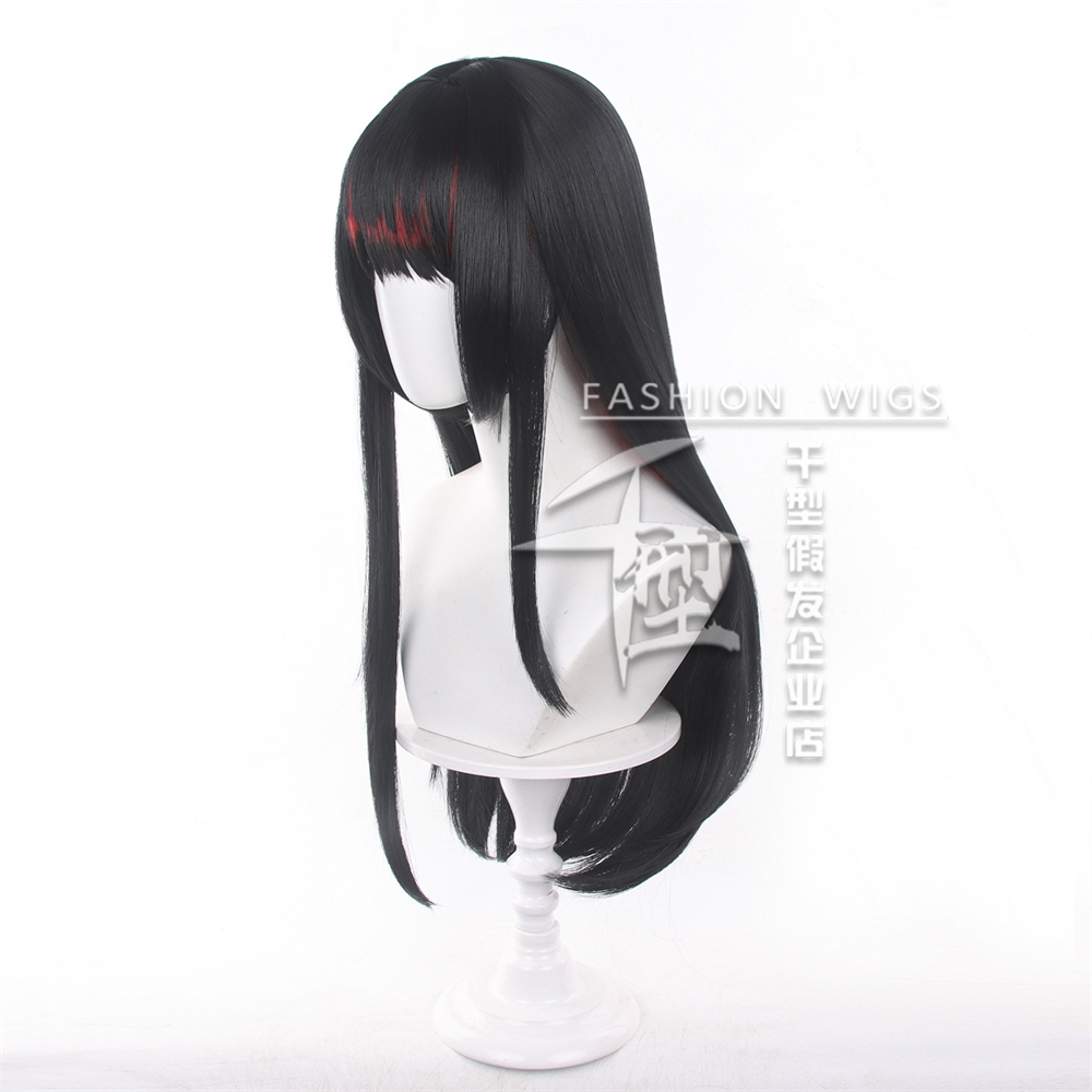 アニメ Nikaido Hiro コスプレウィッグ 27.5 - Anime Cosplay Girl With Black Hair のレビューと価格