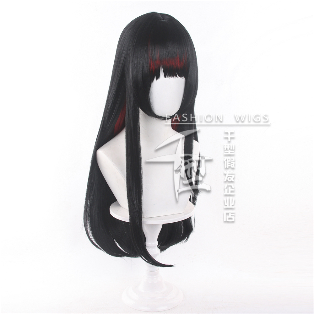 アニメ Nikaido Hiro コスプレウィッグ 27.5 - Anime Cosplay Girl With Black Hair のレビューと価格
