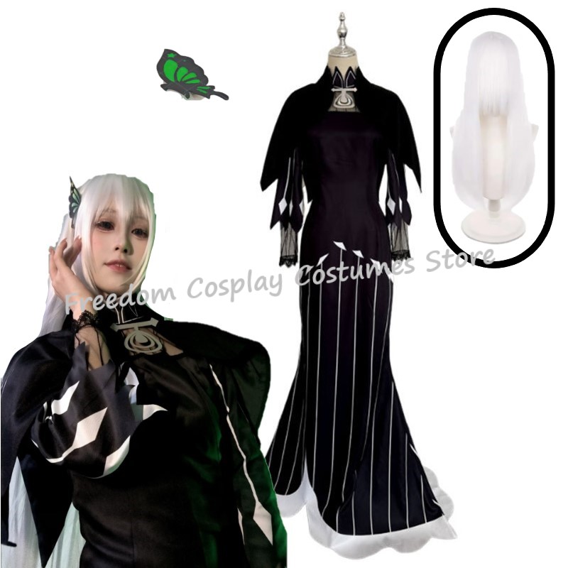 アニメ再:ゼロから始める異世界生活エキドナコスプレ衣装ウィッ - Anime Cosplay Re Zero のレビューと価格