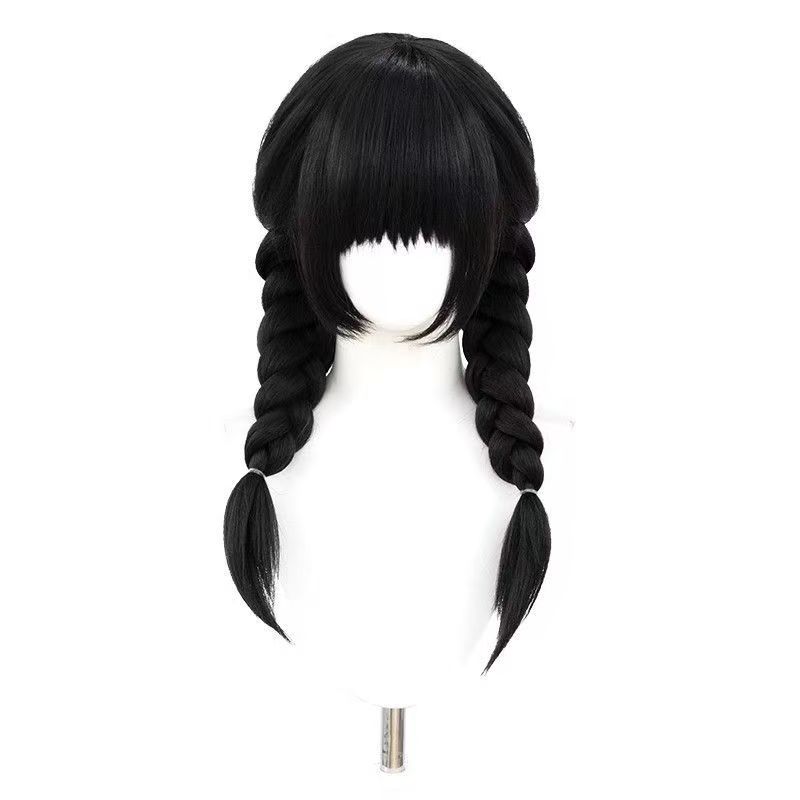 アニメアイデンティティ V リトルガールミスザクロバタフライ - Anime Cosplay Girl With Black Hair のレビューと価格