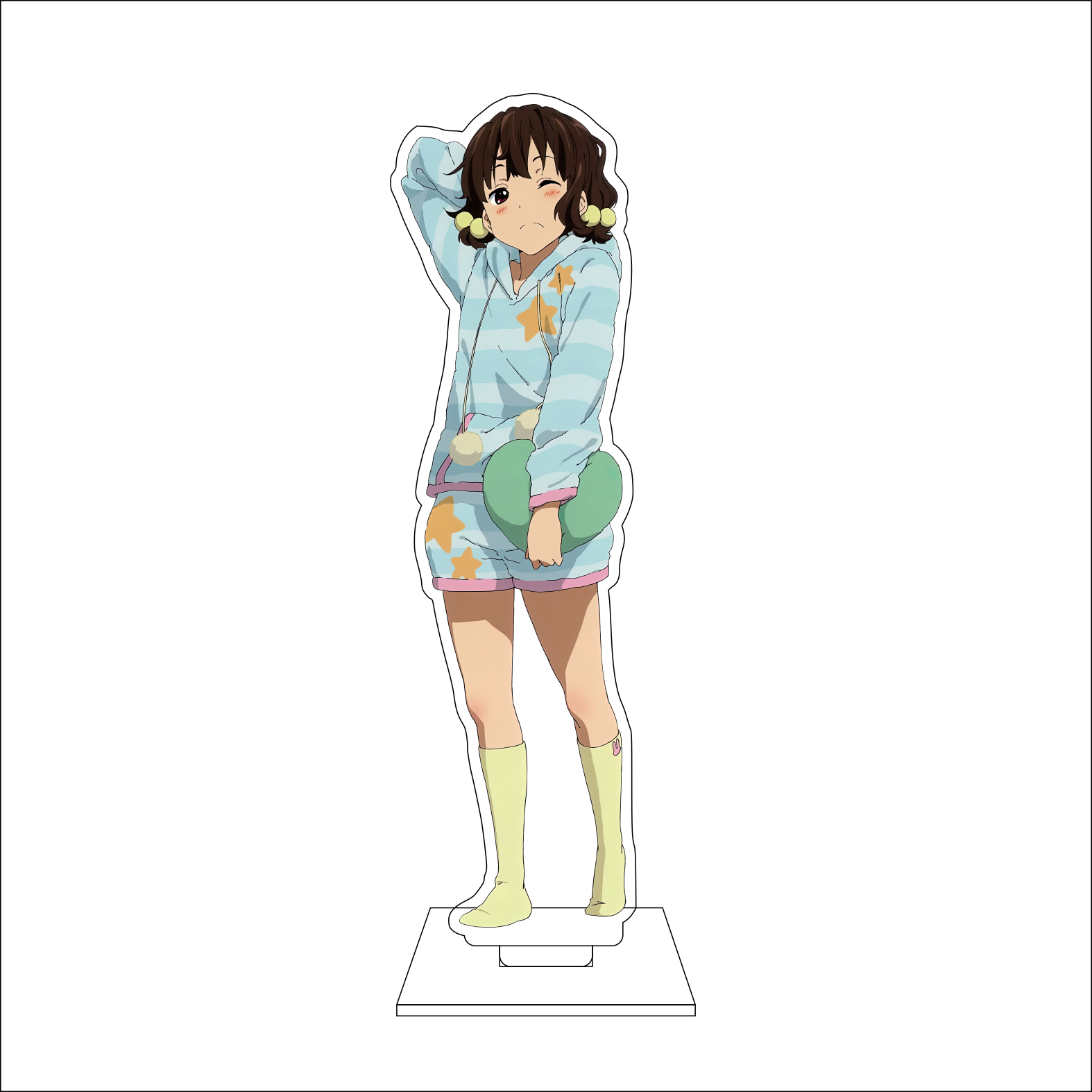 16 センチメートルアニメけいおん！コスプレアクリルフィギュ - Anime Cosplay Props のレビューと価格