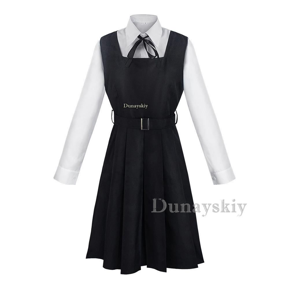 女性、ドレス、黒、赤のネクタイ、女性の制服、女の子のためのハ - Anime Cosplay Girl With Black Hair のレビューと価格