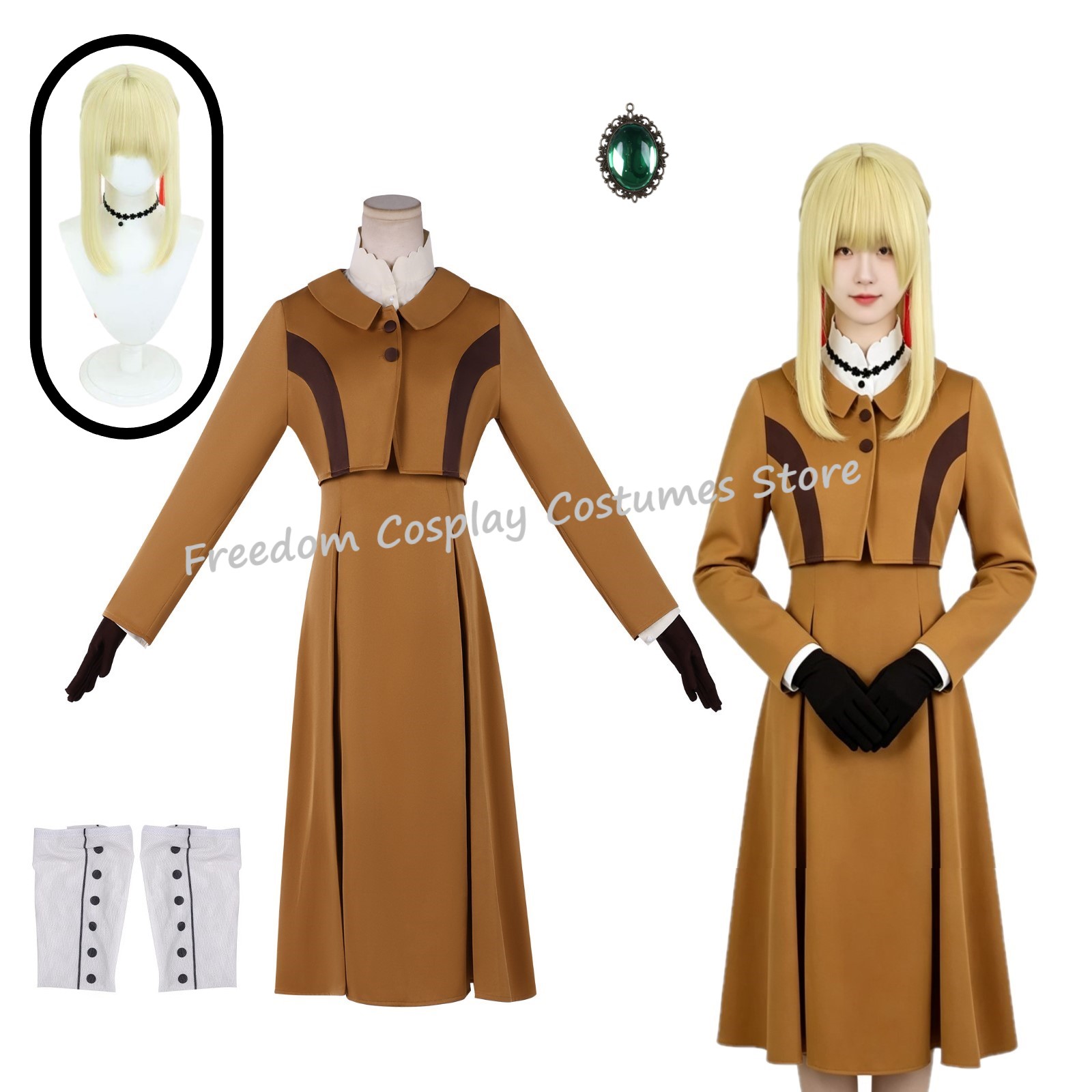 2026 アニメヴァイオレットエヴァーガーデンコスプレ衣装ウ - Violet Evergarden Dress のレビューと価格