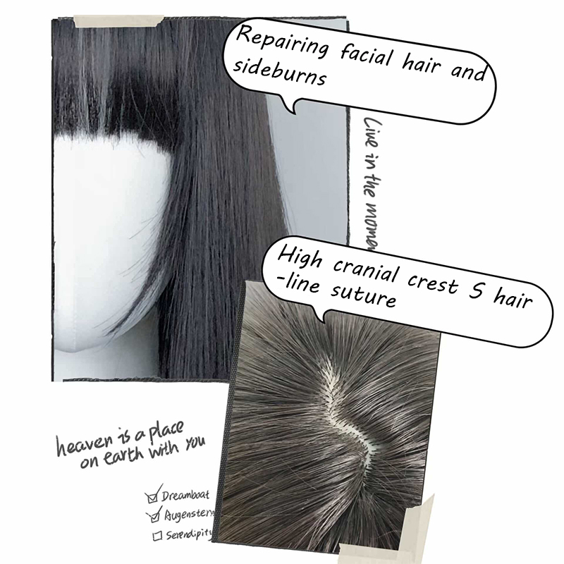 合成韓国風ブラックロングストレートヘアウィッグ（前髪付き）ア - Anime Cosplay Girl With Black Hair のレビューと価格