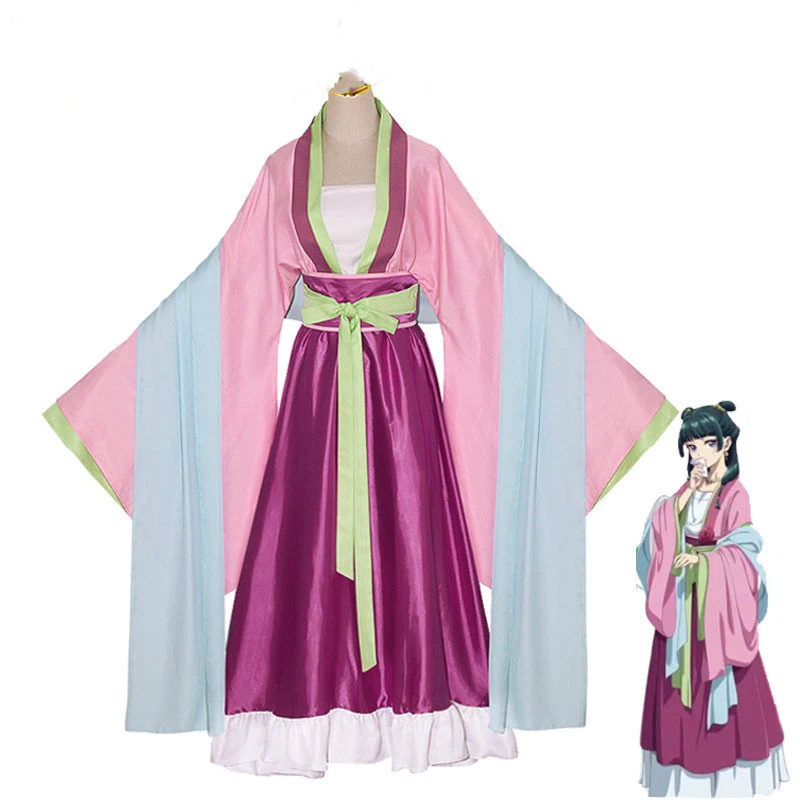 マオマオ コスプレ衣装ウィッグ アニメ 薬剤師マオマオ プラ - Anime Cosplay Plus Size のレビューと価格