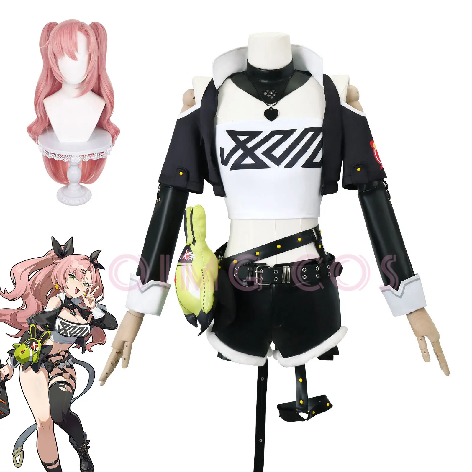 ニコール・デマラ・ゼンレス・ゾーン・ゼロコスプレ衣装制服ウィ - Cosplay Anime Women のレビューと価格