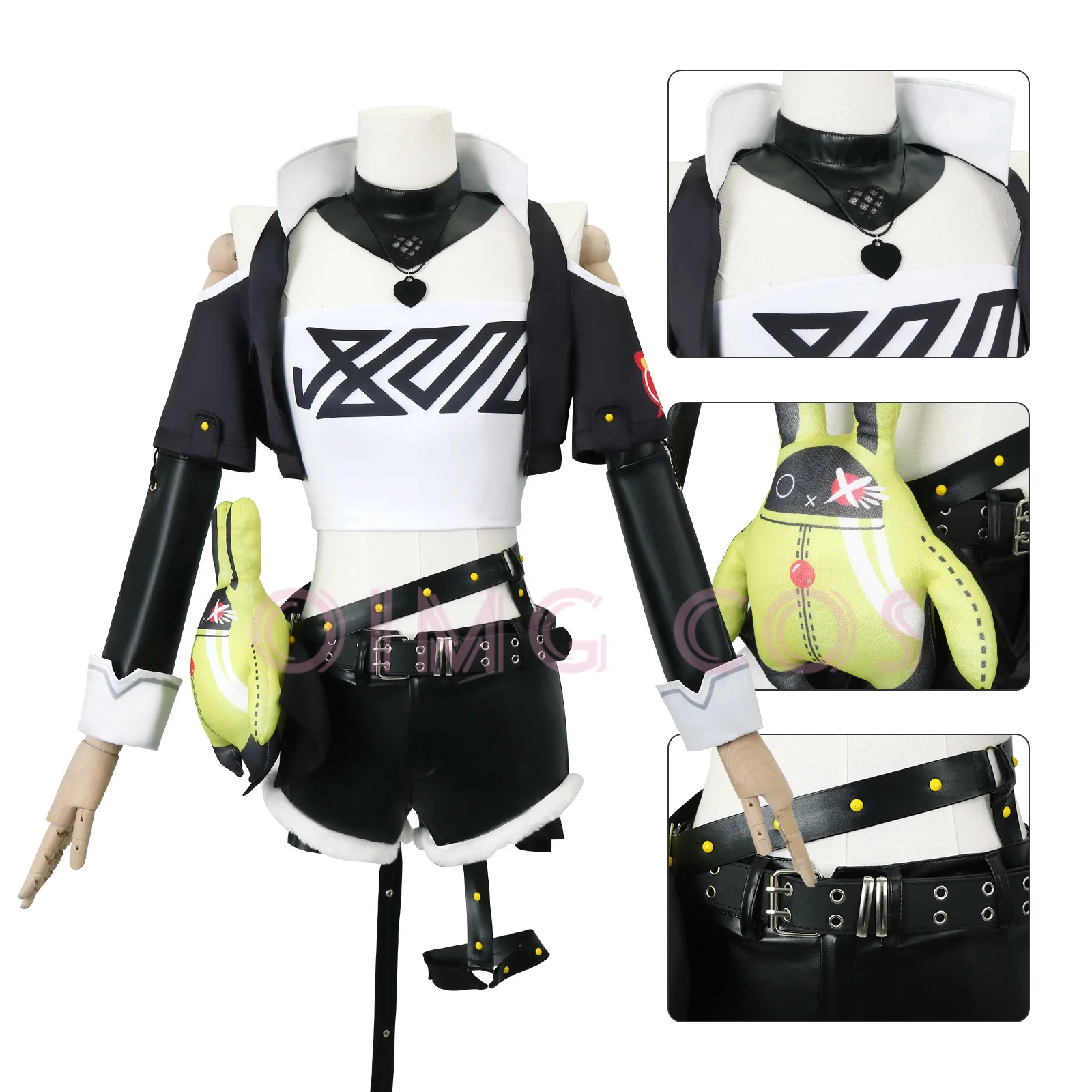 ニコール・デマラ・ゼンレス・ゾーン・ゼロコスプレ衣装制服ウィ - Cosplay Anime Women のレビューと価格