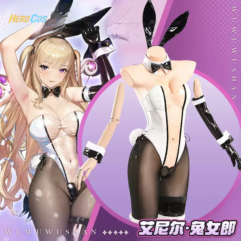 ゲーム Browndust2 Aynil コスプレ衣装 バニ - Anime Cosplay For Girls のレビューと価格