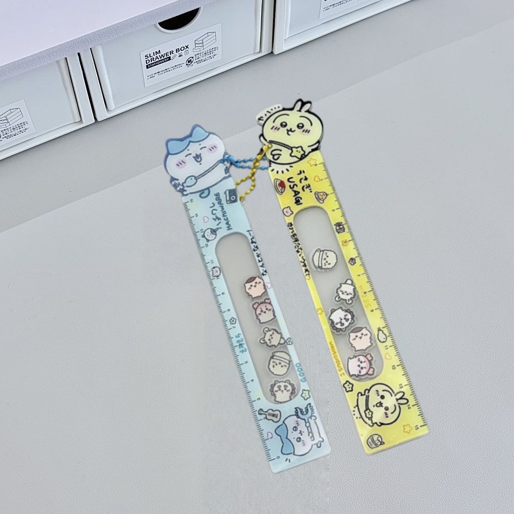 アニメちいかわかわいいスライド定規ペンダント付き 15 セン - Anime Cosplay Drawing のレビューと価格