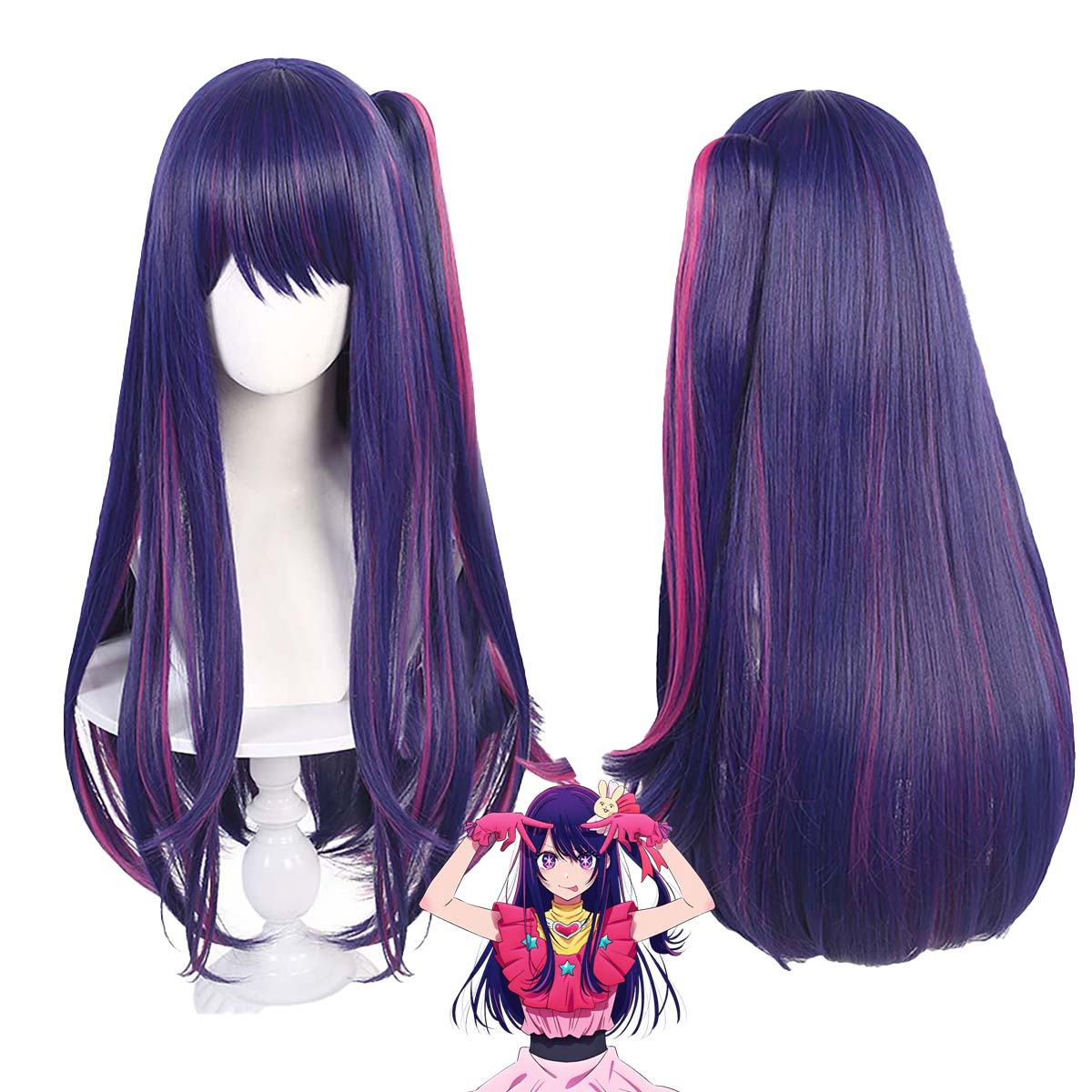 女性アニメ OSHI NO KO コス星野愛コスプレピンクプ - Anime Cosplay Ai のレビューと価格