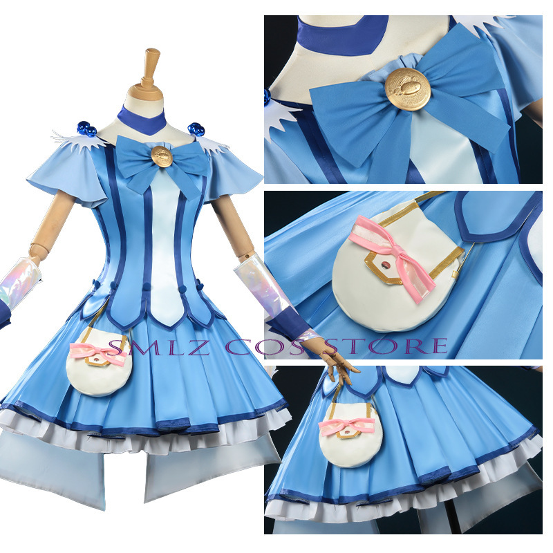 キュアビューティーコスプレアニメスマイルグリッターブリーズキ - Cosplay Anime Women のレビューと価格