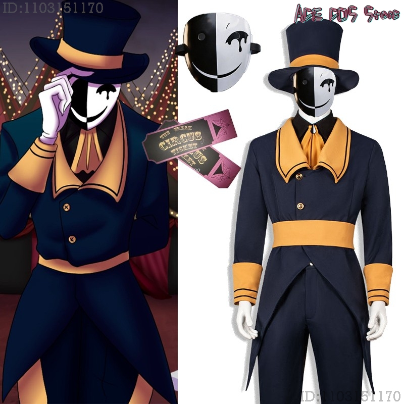 ザ・フリーク・サーカスのチケットテイカーのコスプレ衣装 –  - Anime Cosplay Title のレビューと価格