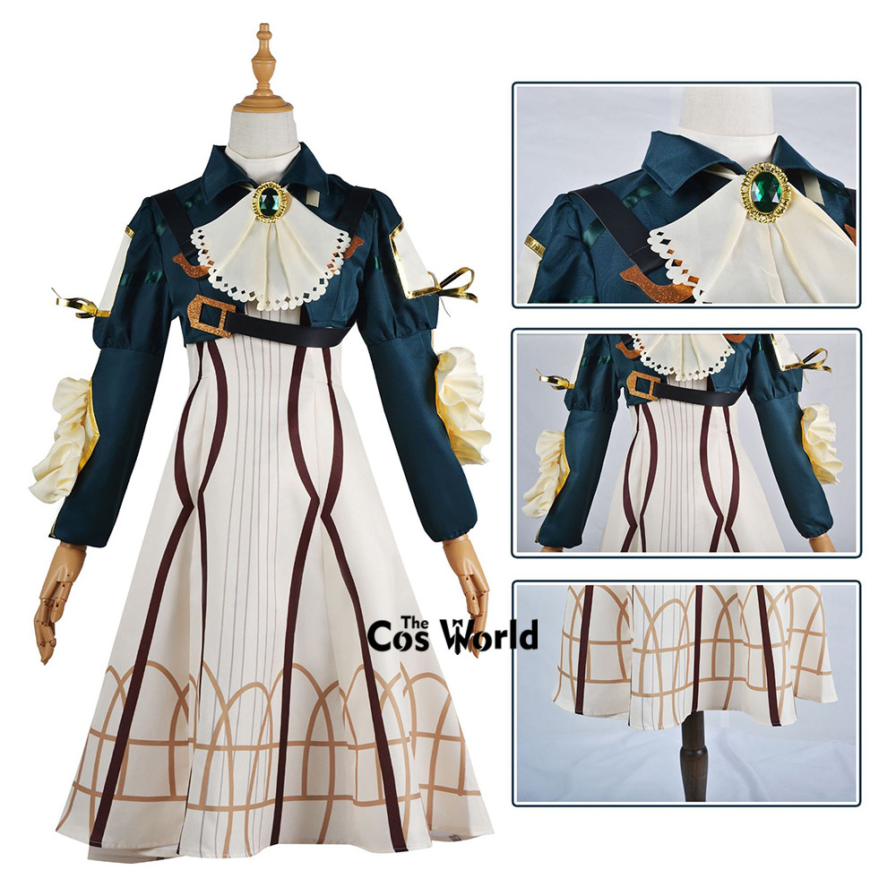ヴァイオレット・エヴァーガーデン ドレス制服衣装 アニメコス - Violet Evergarden Dress のレビューと価格