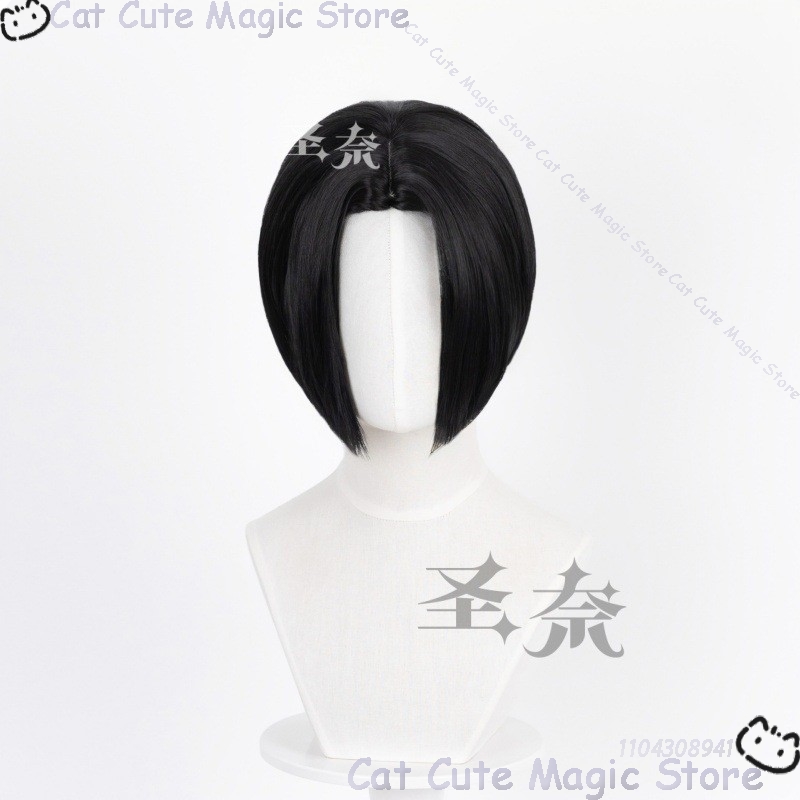 ナナ アニメガール コスプレ 黒髪ショートヘアウィッグ 小道 - Anime Cosplay Girl With Black Hair のレビューと価格