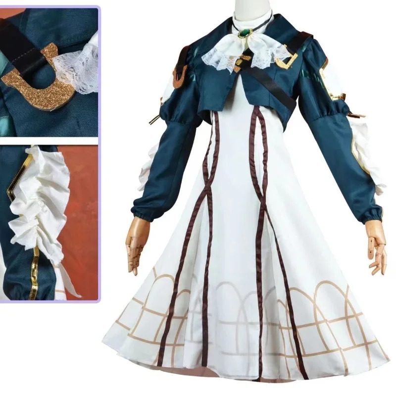 2026 アニメバイオレットエヴァーガーデンコスプレドレス  - Violet Evergarden Dress のレビューと価格