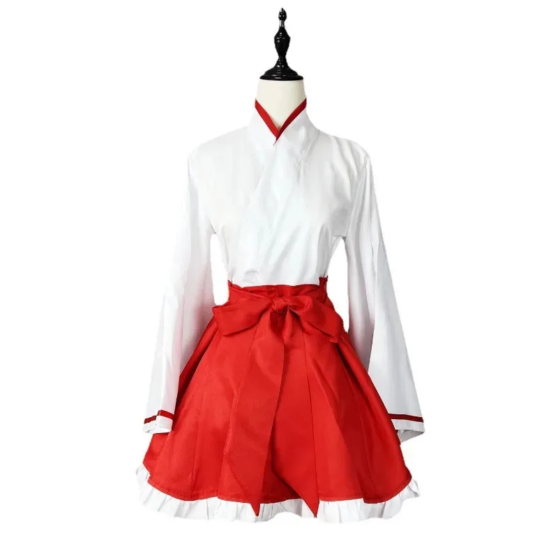 2026 プラスサイズ日本アニメ鬼城着物コスプレ女性の巫女衣 - Anime Cosplay Plus Size のレビューと価格