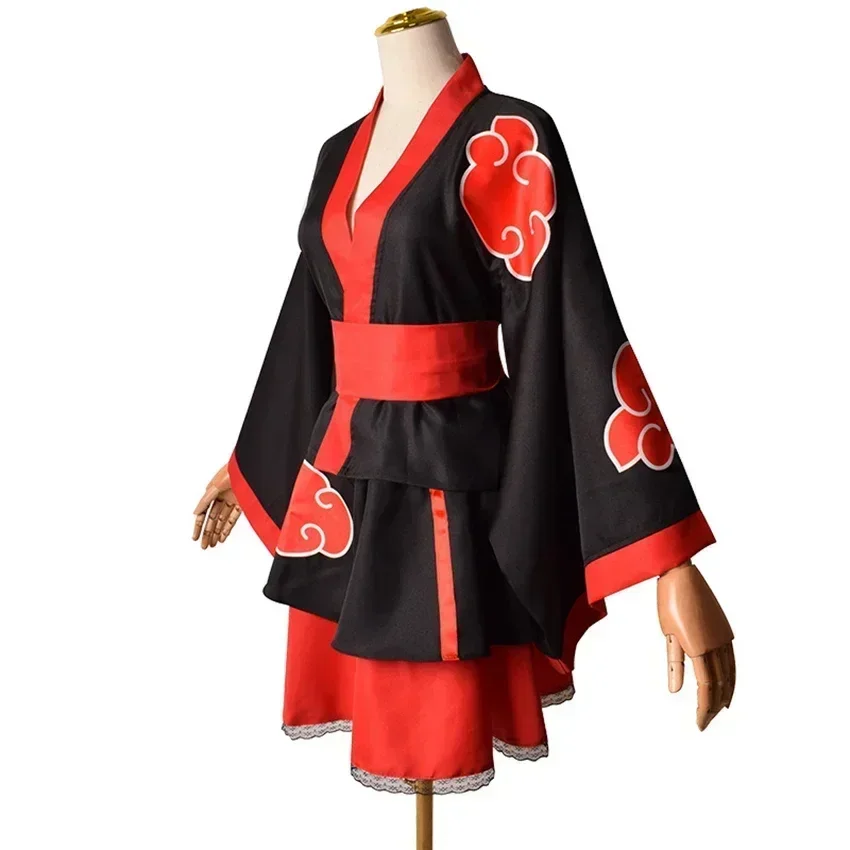 新しい忍者コスプレアニメ着物ドレスガールハロウィン衣装子供の - Anime Cosplay Ninja のレビューと価格