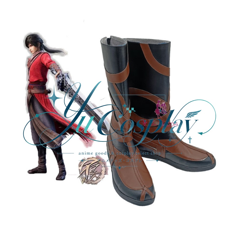 描画ジャンフー李興雲コスプレ靴カスタム中国アニメーションゲー - Anime Cosplay Drawing のレビューと価格