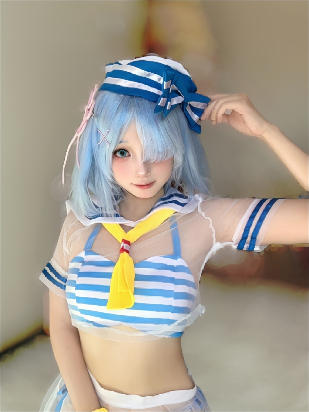 Re:ゼロから始める異世界生活 レム コスプレ衣装 - かわ - Anime Cosplay Re Zero のレビューと価格
