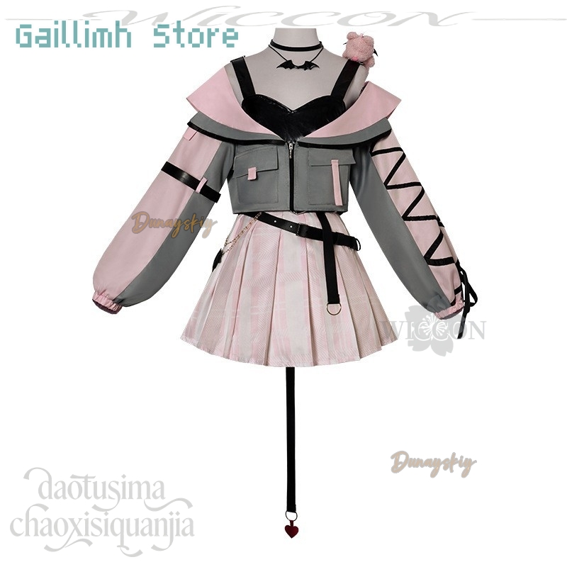 プロジェクトセカイ コスプレ 秋山美月 アニメゲーム コスチ - Anime Cosplay For Girls のレビューと価格